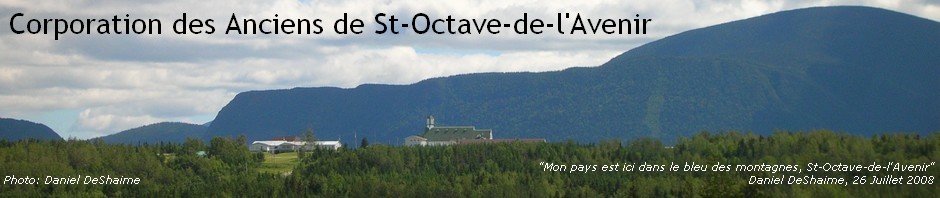Corporation Des Anciens de St-Octave-de-l'Avenir